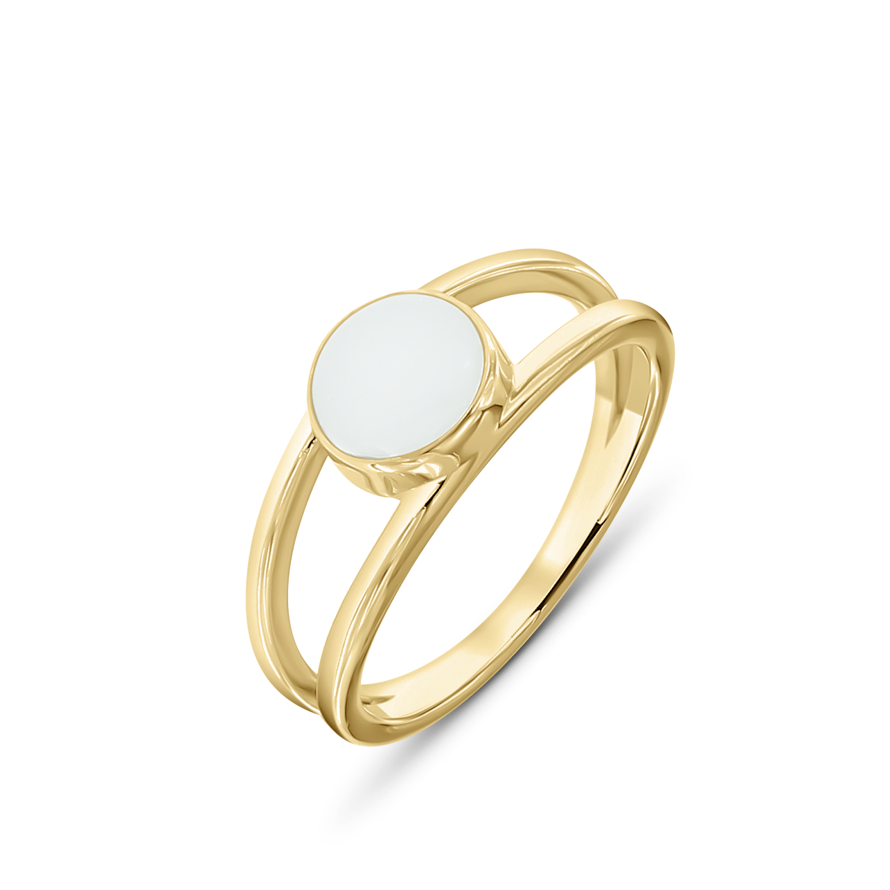 Bea | Moedermelk Ring massief