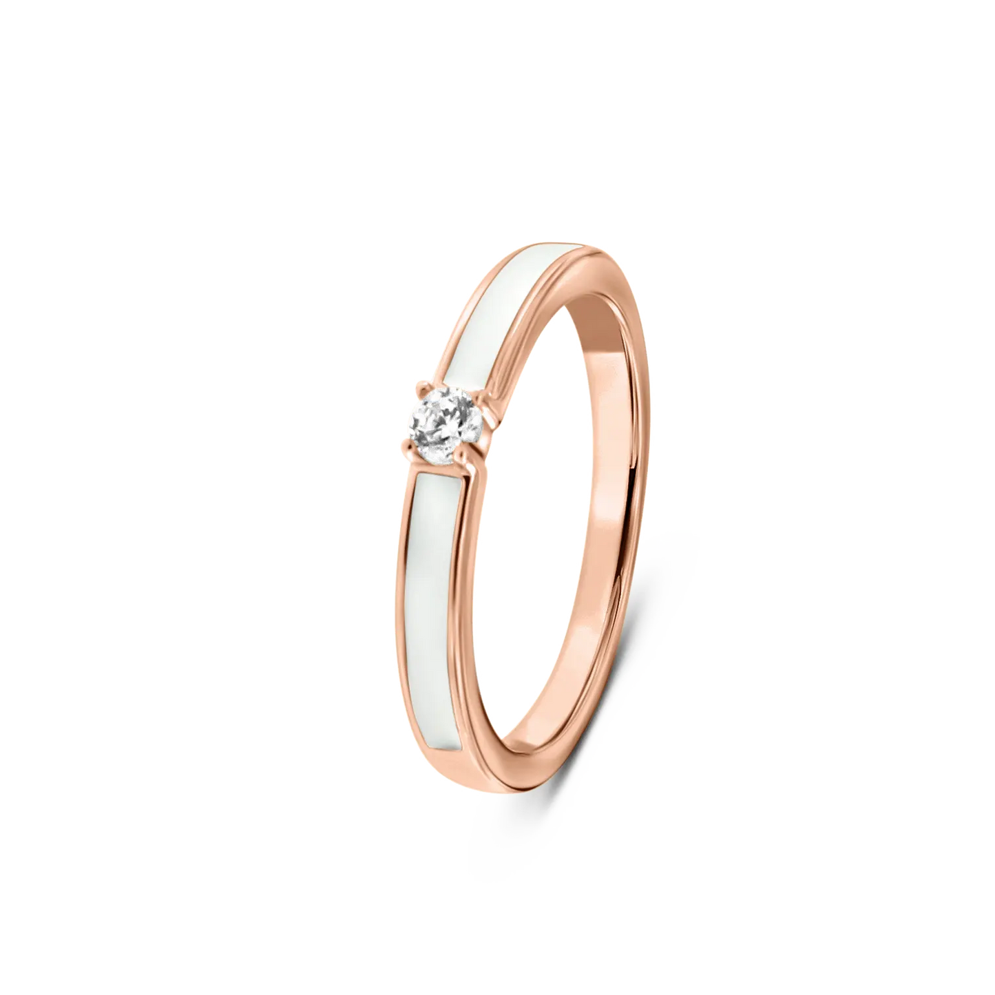 Cinderella | Moedermelk Ring massief