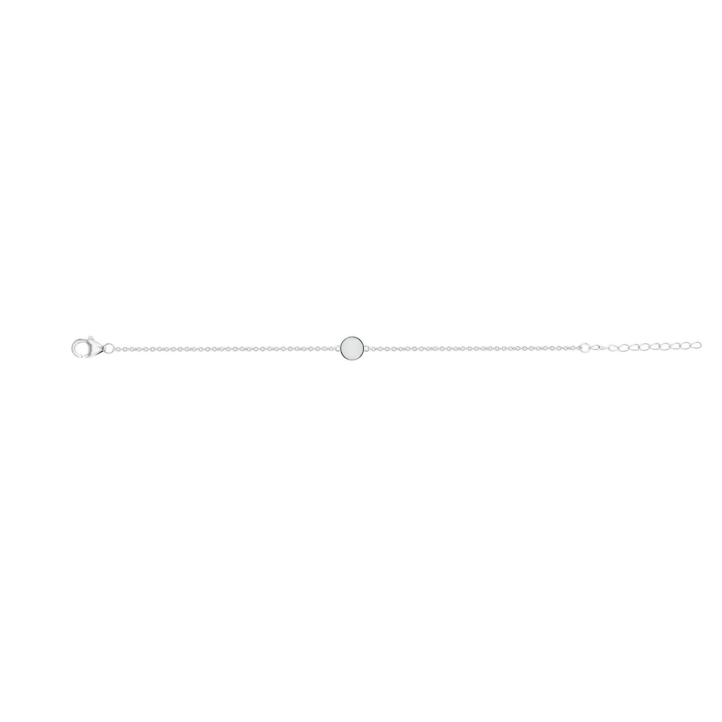 Small Circle of Life | Breast Milk Bracelet Silver