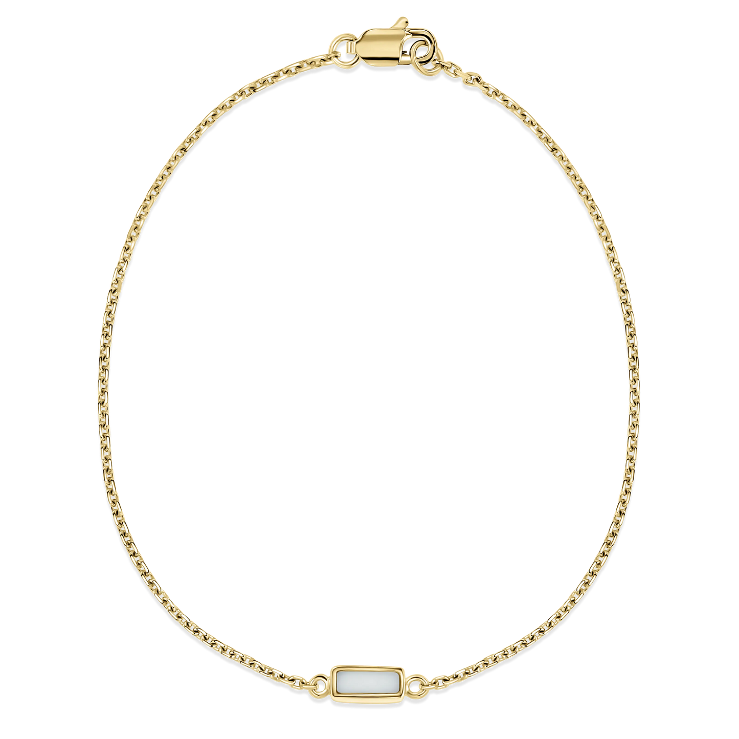 Britt | Moedermelk Armband massief