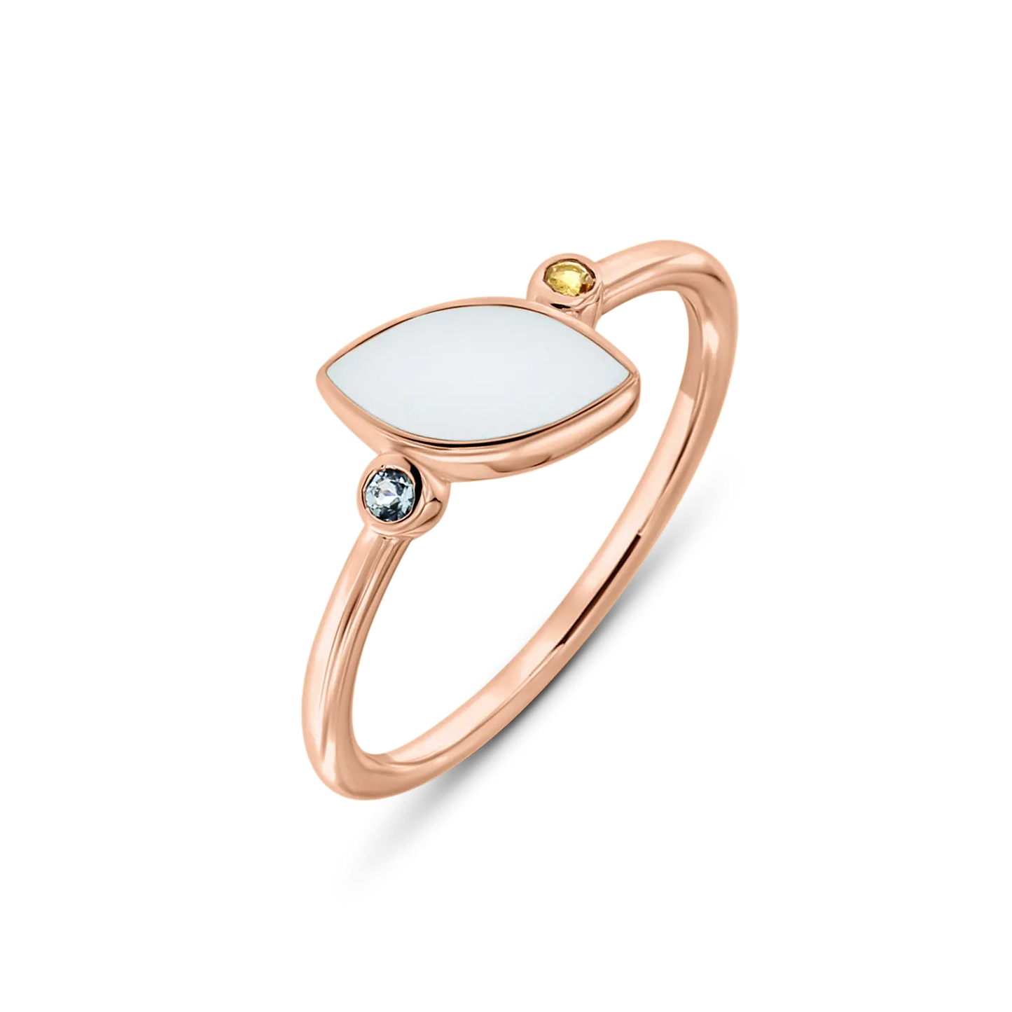 Lina Duo | Moedermelk Ring massief