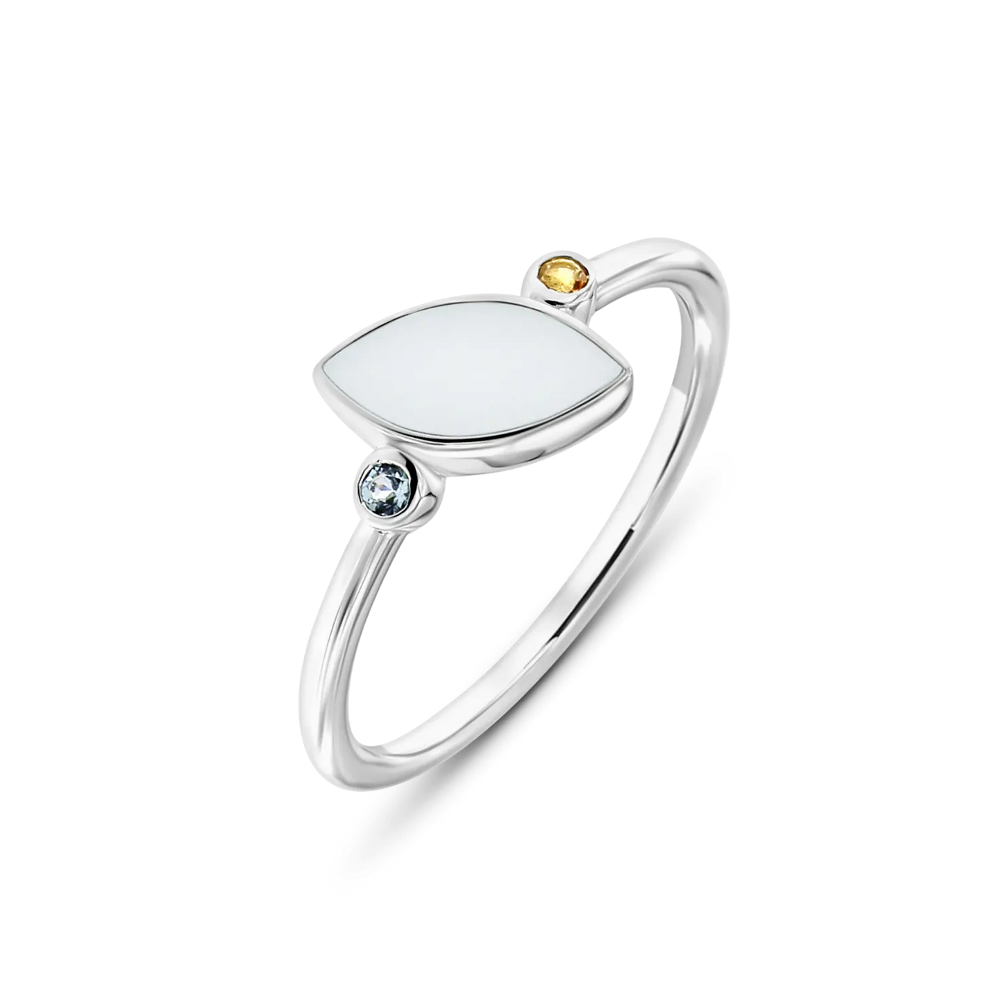 Lina Duo | Moedermelk Ring massief