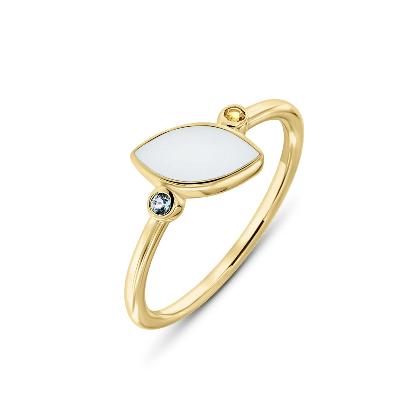 Lina Duo | Moedermelk Ring massief