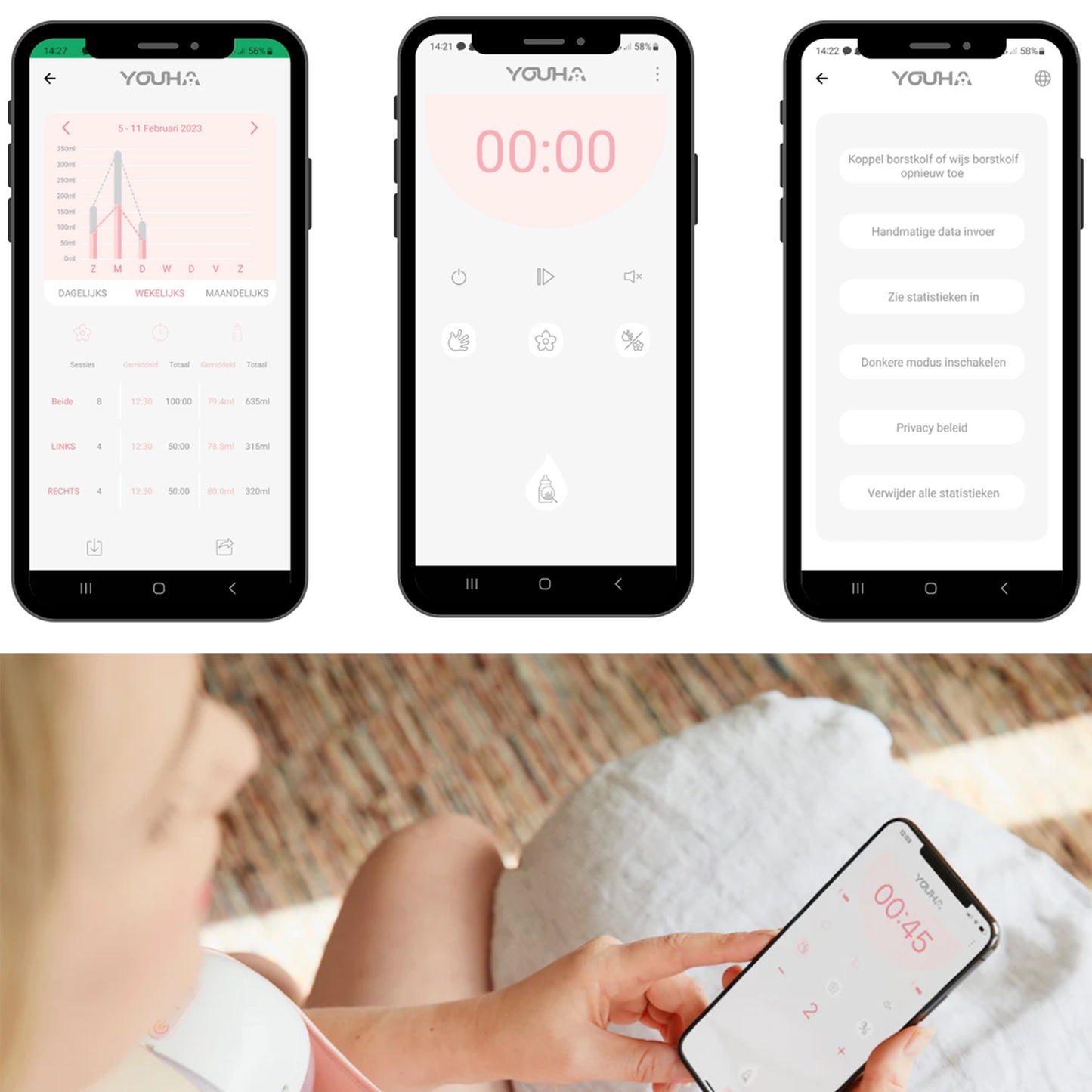 Enkele Youha The Ins - Gen 1 - 24mm met app