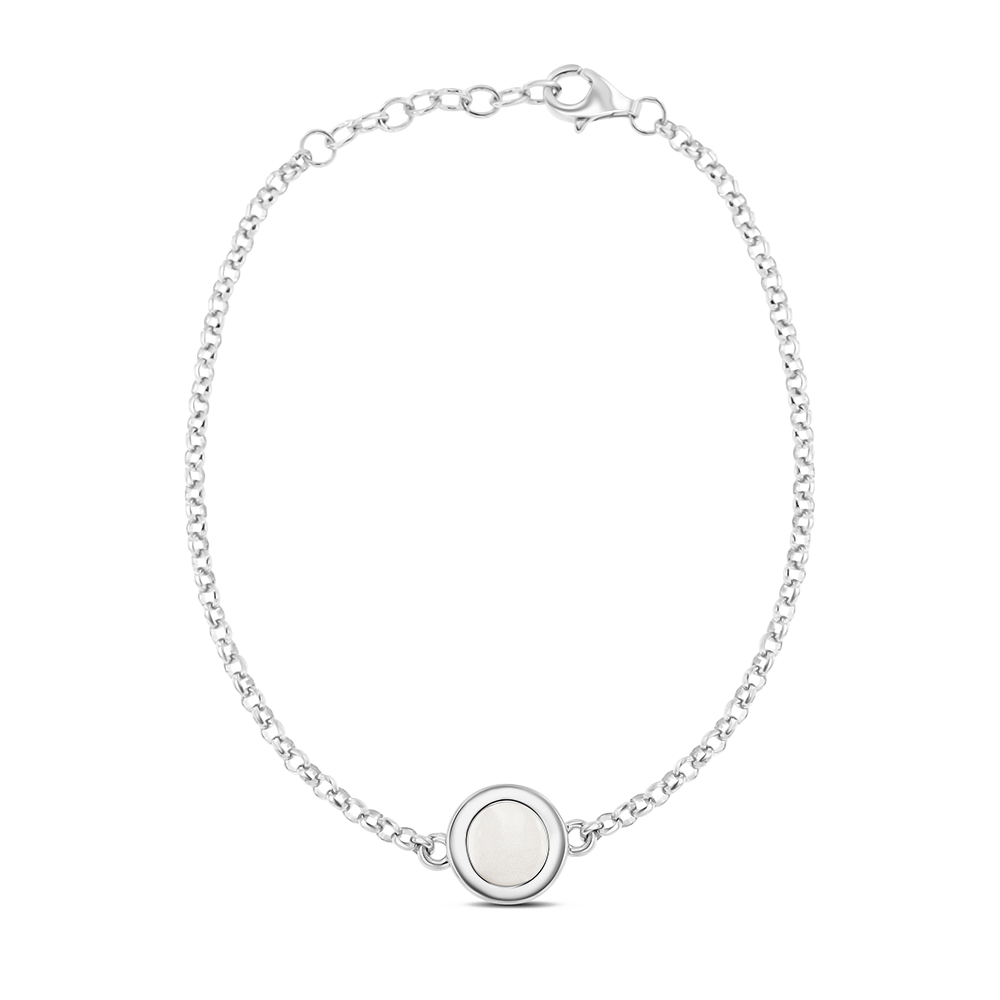 Circle of Life | Moedermelk Armband Zilver