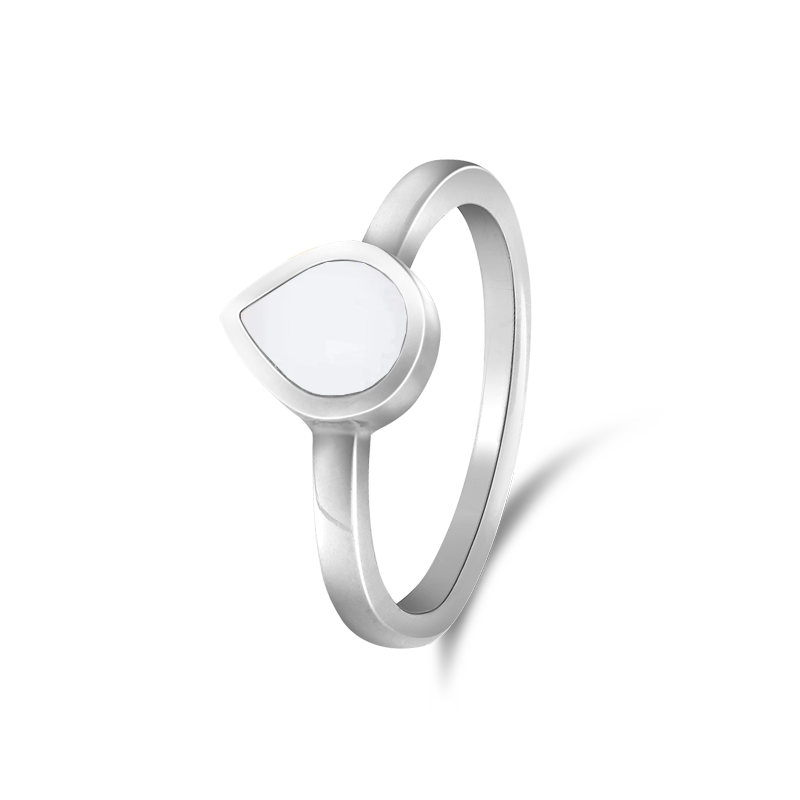 Droplet | Moedermelk Ring Zilver
