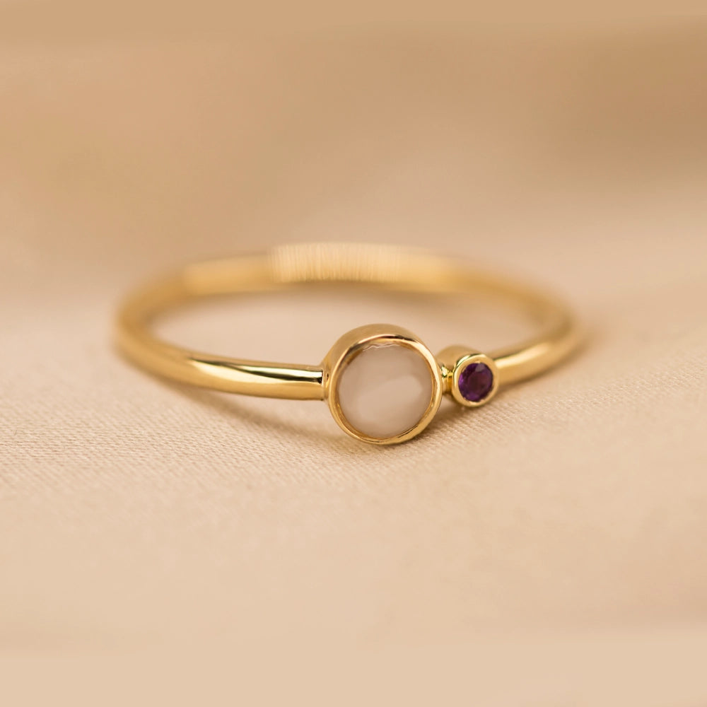 Giulia | Moedermelk Ring Goud