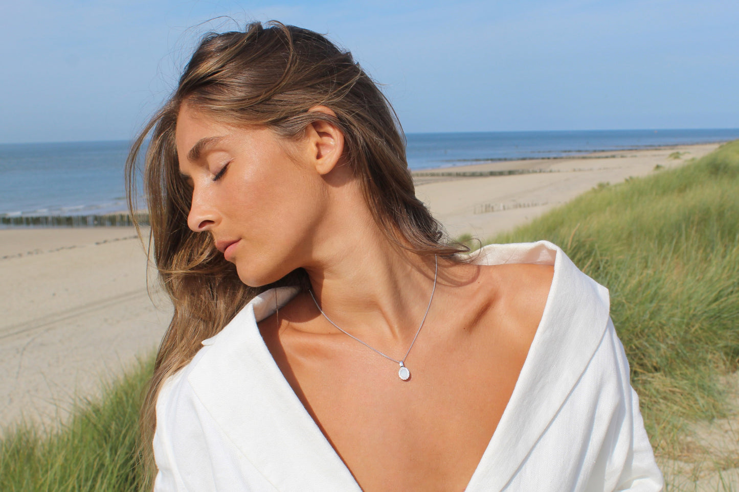 Elize | Moedermelk Hanger Zilver