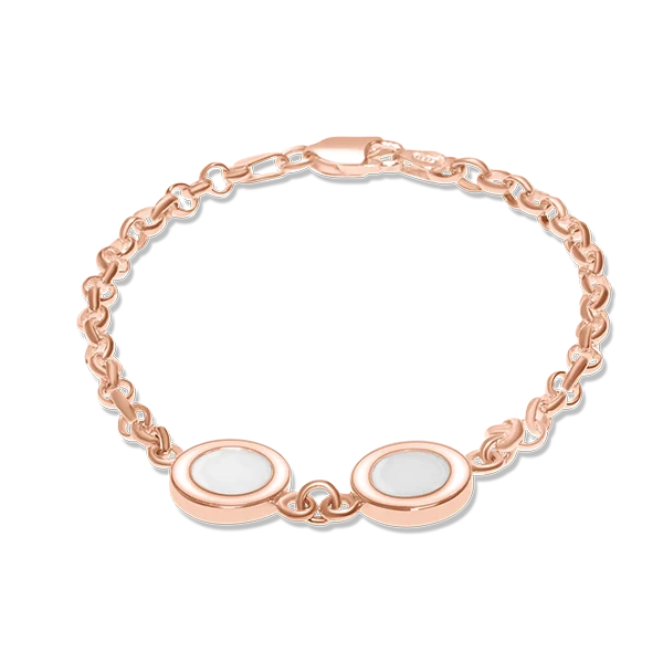 Tess Twins | Moedermelk Armband massief