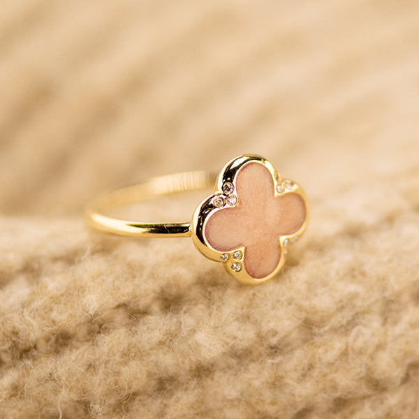 Lucky | Moedermelk Ring Goud