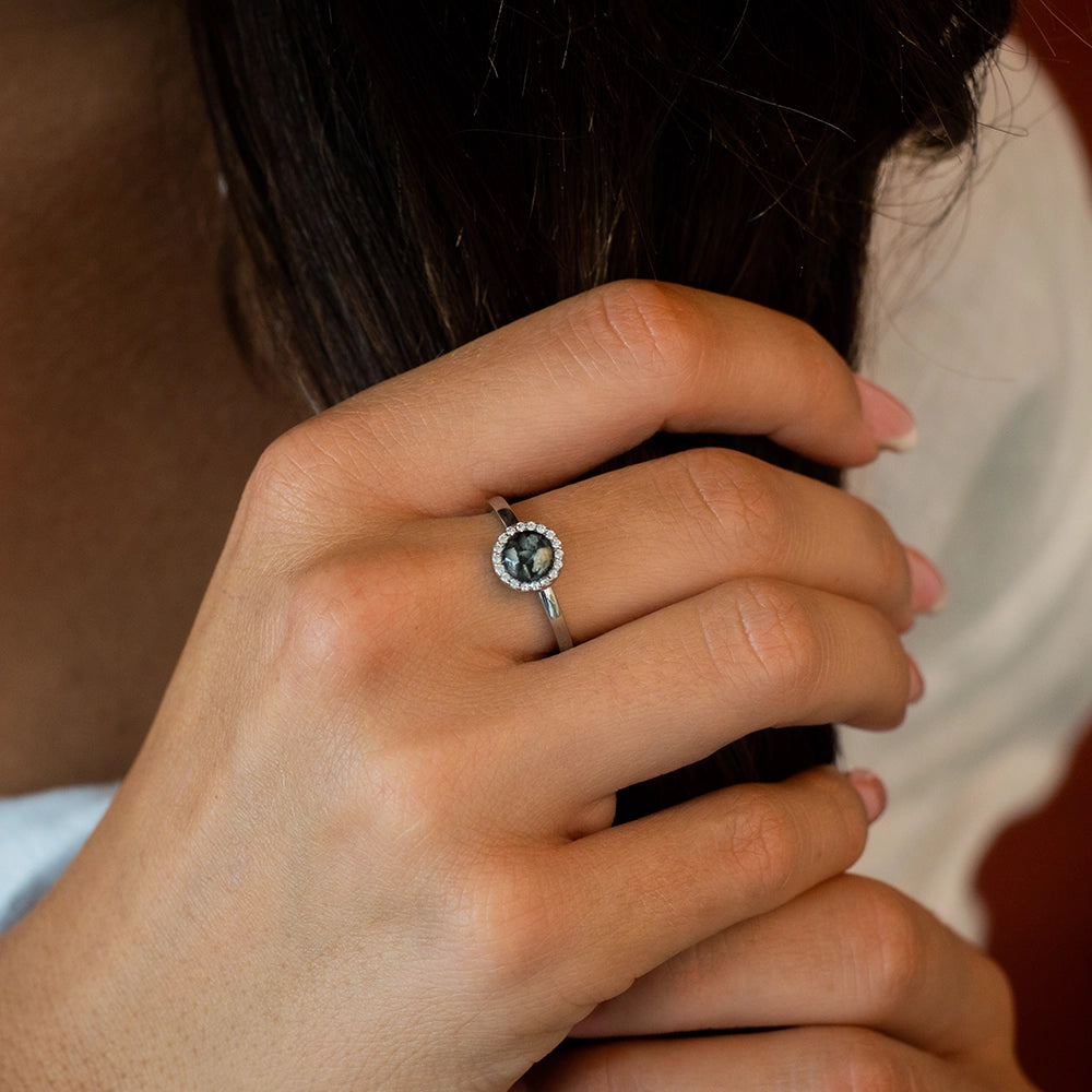 Zoe | Moedermelk Ring Zilver