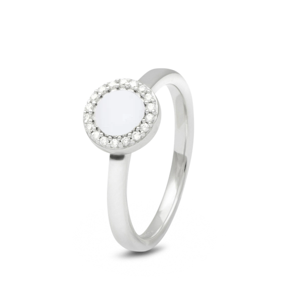 Zoe | Moedermelk Ring Zilver
