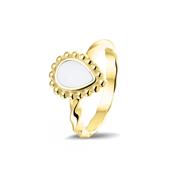 Jasmijn | Moedermelk Ring Goud