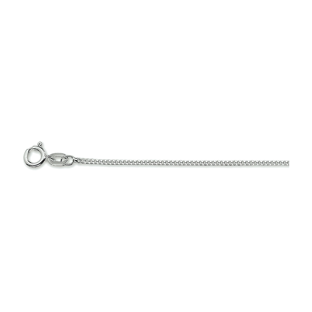 Gerhodineerd Zilver Collier