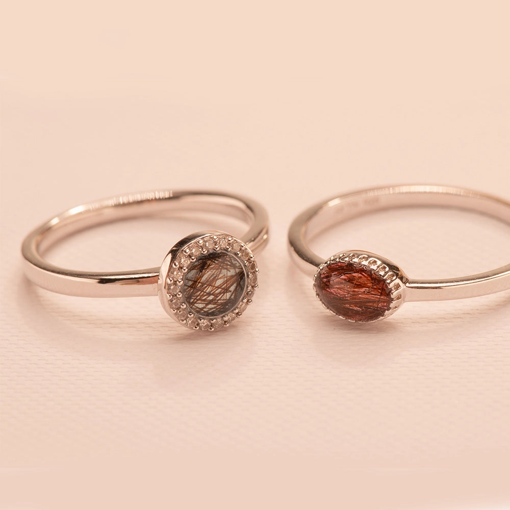 Zoe | Moedermelk Ring Zilver