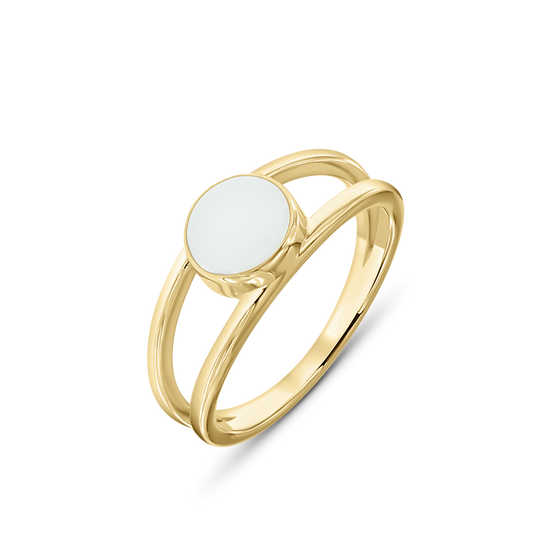 Bea | Moedermelk Ring massief