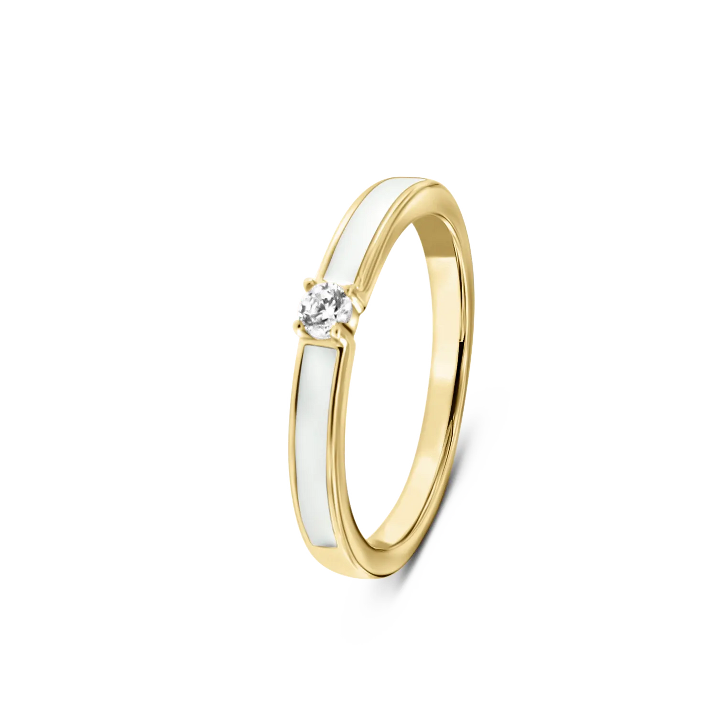 Cinderella | Moedermelk Ring massief
