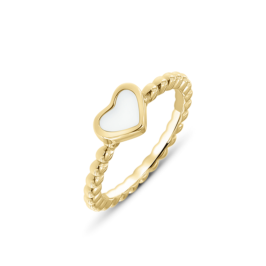 Vera | Moedermelk Ring massief