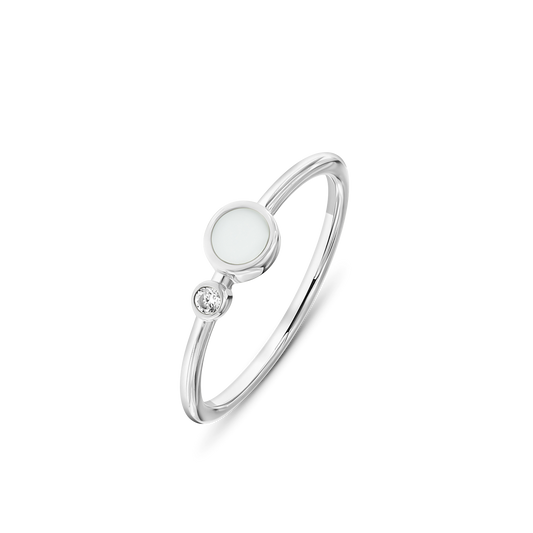 Giulia | Moedermelk Ring Zilver