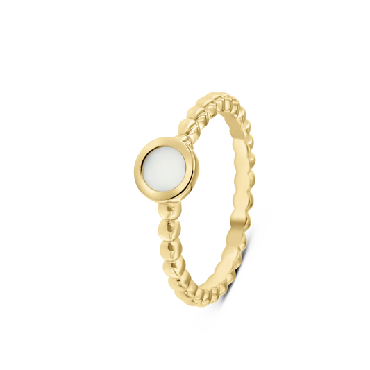Isabelle | Moedermelk Ring massief