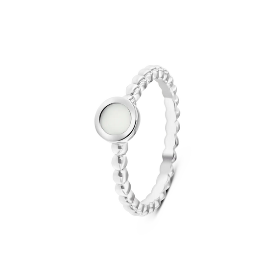 Isabelle | Moedermelk Ring Zilver