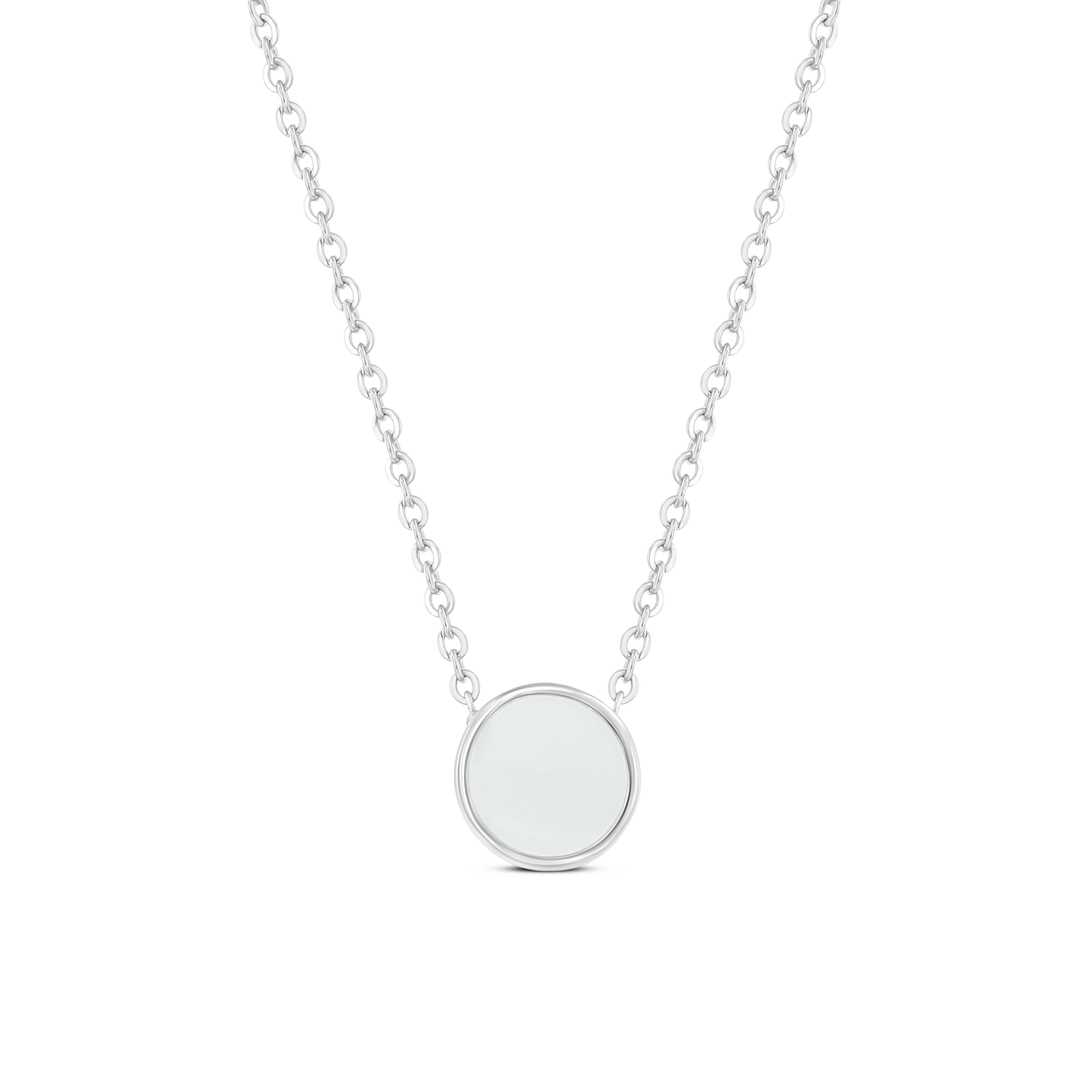 Lis | Moedermelk Ketting Zilver