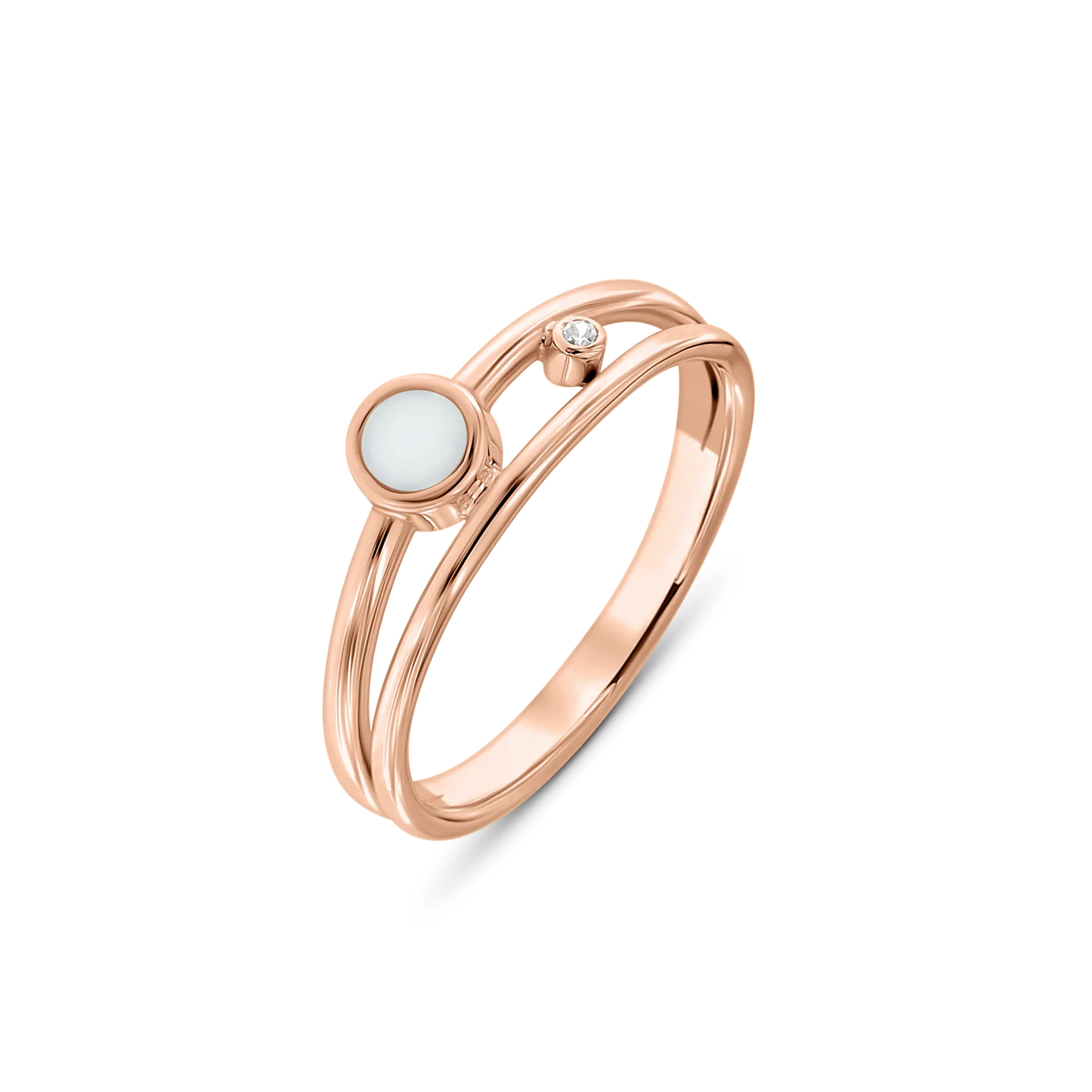 Sofia | Moedermelk Ring massief