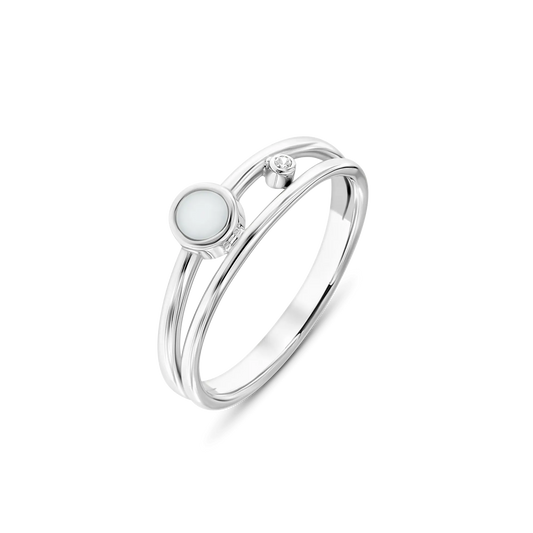 Sofia | Moedermelk Ring Zilver