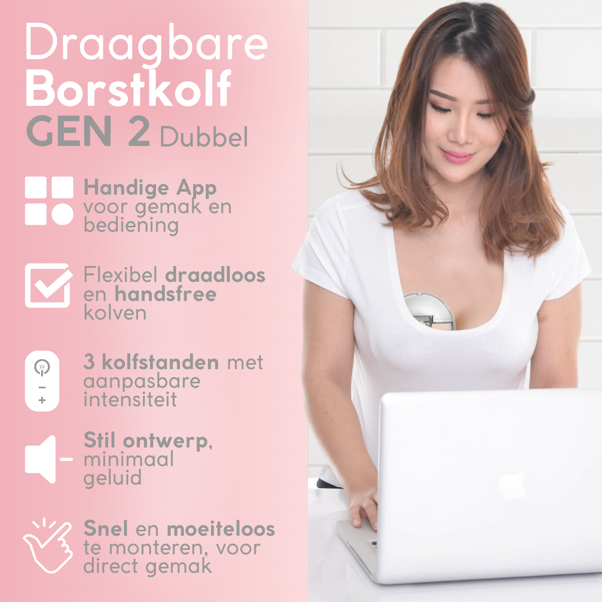 Dubbele Youha The Ins - Gen 2 - 22&24mm met app