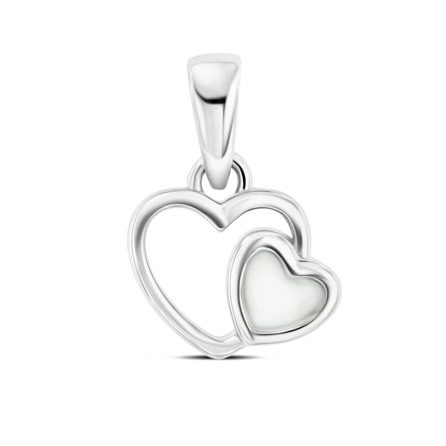 Heart to Heart | Moedermelk Hanger massief