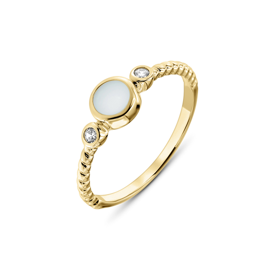 Lot | Moedermelk Ring massief