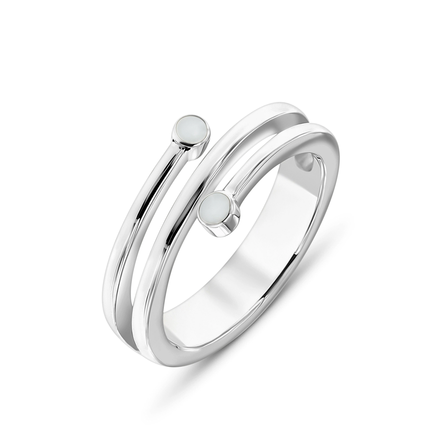 Aurore | Breast Milk Ring Silver