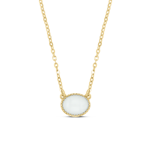 Luna | Moedermelk Ketting massief