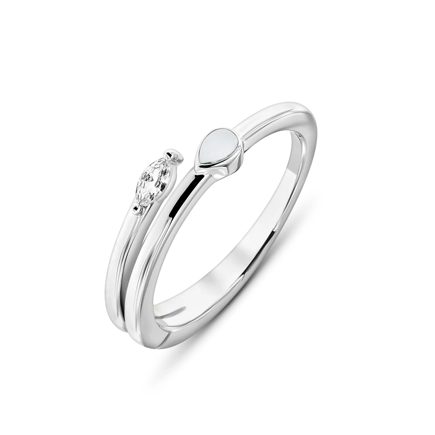 Naomi | Moedermelk Ring massief