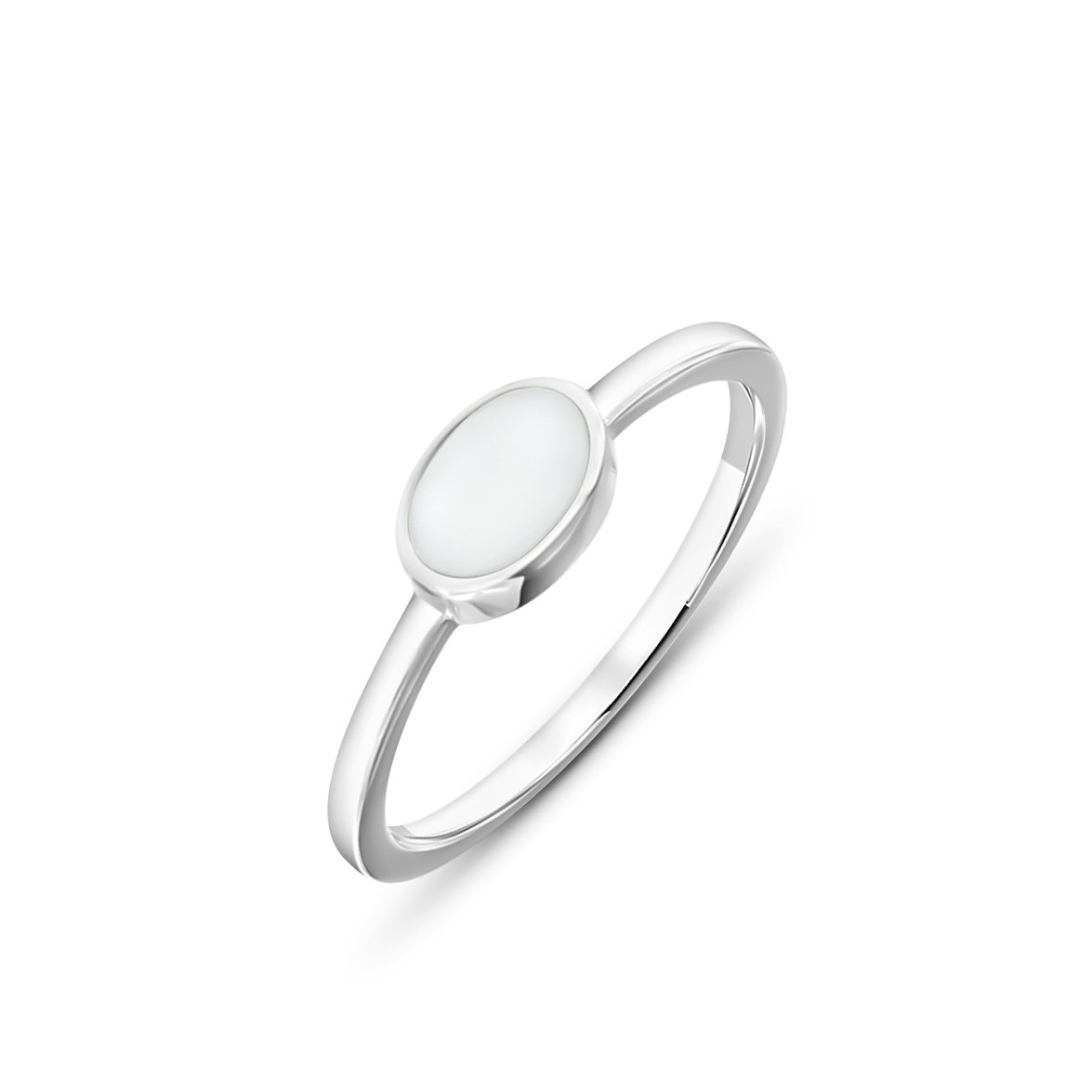 Juna | Moedermelk Ring Zilver