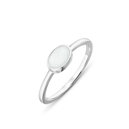 Juna | Moedermelk Ring Zilver