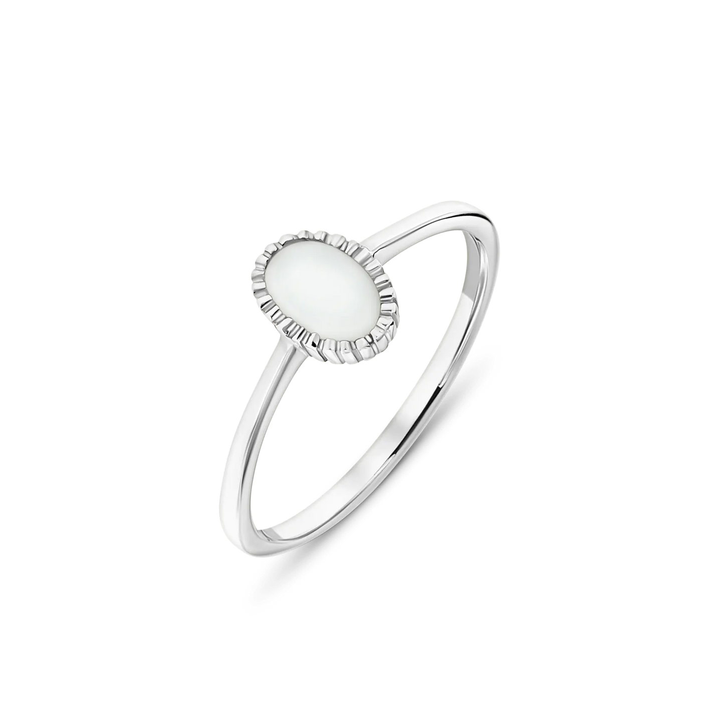 Lauren| Moedermelk Ring Zilver