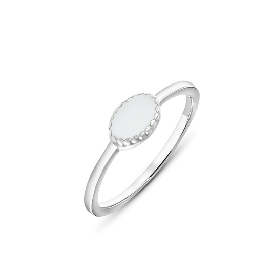 Luna | Moedermelk Ring Zilver