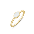 Luna | Moedermelk Ring massief