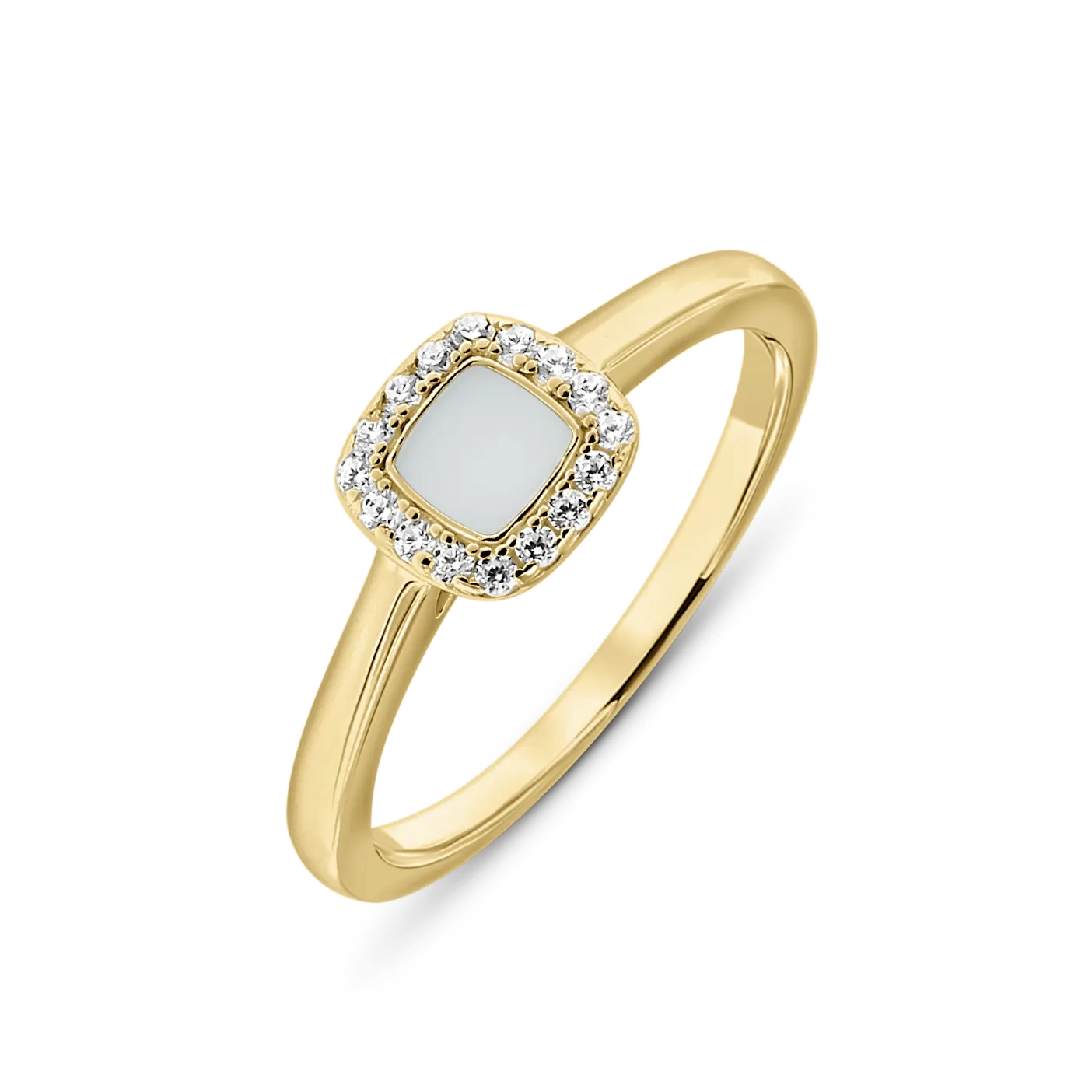 Lara | Moedermelk Ring massief