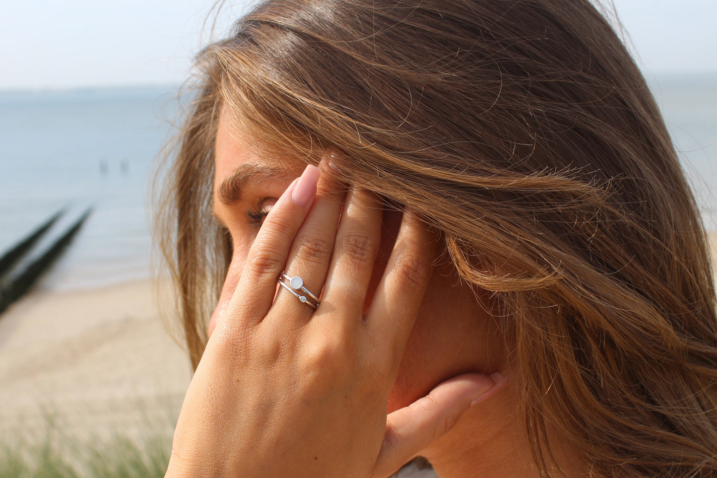 Sofia | Moedermelk Ring Zilver