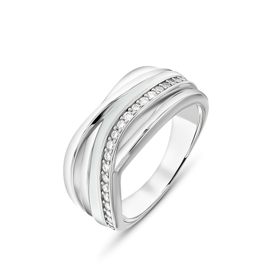 Julie | Moedermelk Ring Zilver