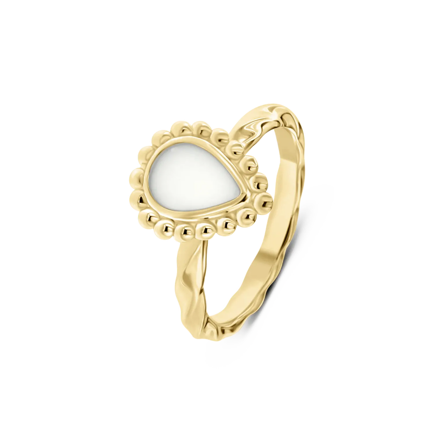Jasmijn | Moedermelk Ring massief
