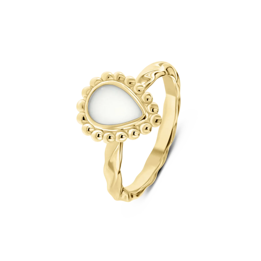Jasmijn | Moedermelk Ring massief