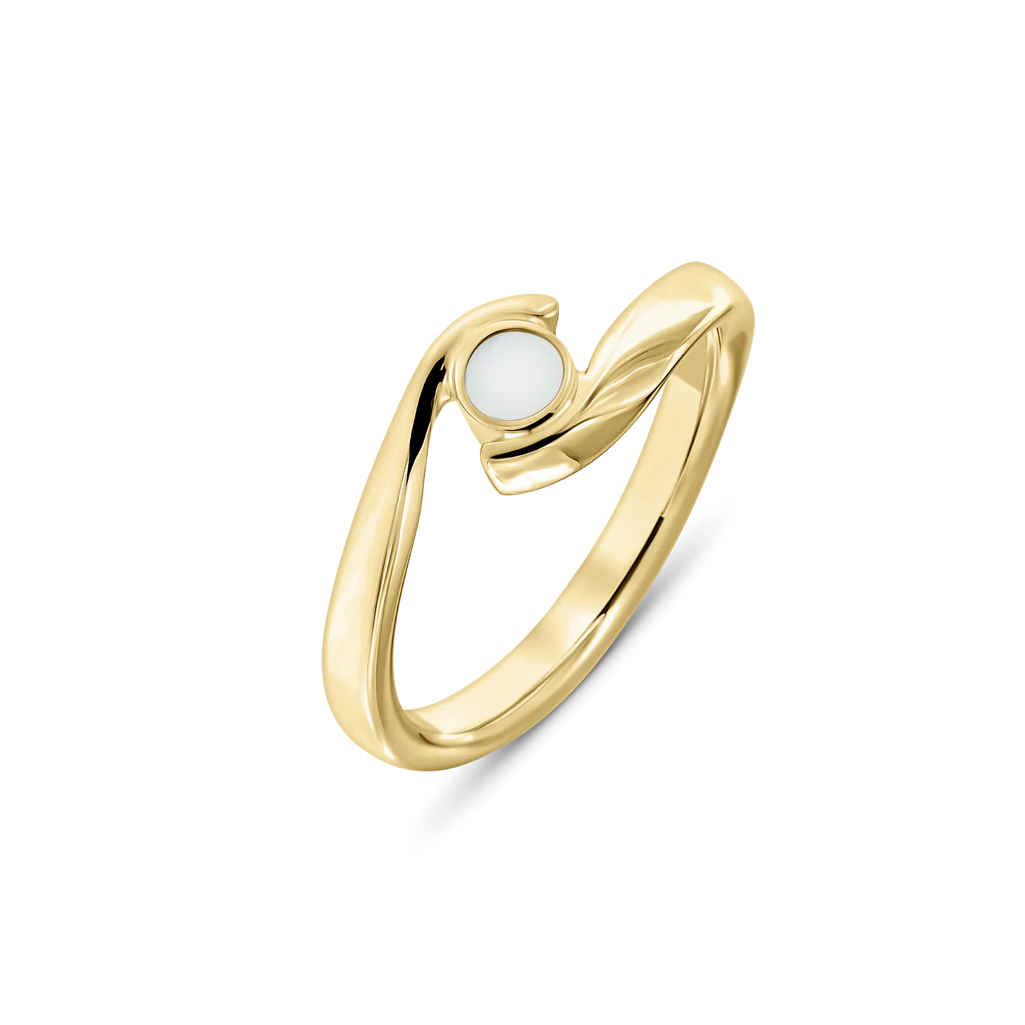 Olivia | Moedermelk Ring massief