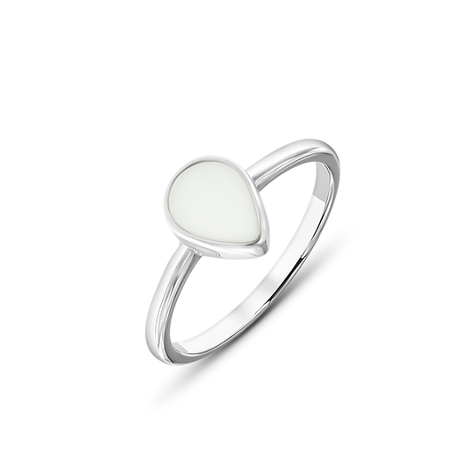 Droplet | Moedermelk Ring Zilver