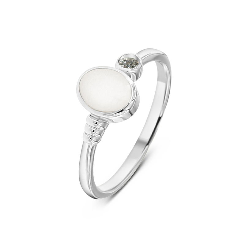 Elisa | Moedermelk Ring massief
