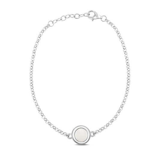 Circle of Life | Moedermelk Armband Zilver