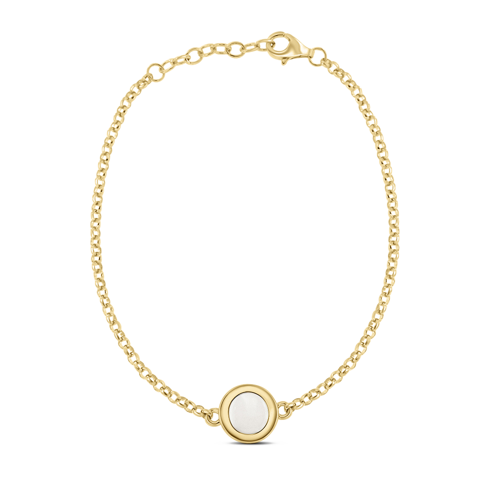 Circle of Life | Moedermelk Armband massief