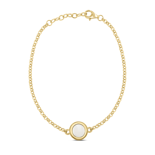 Circle of Life | Moedermelk Armband massief